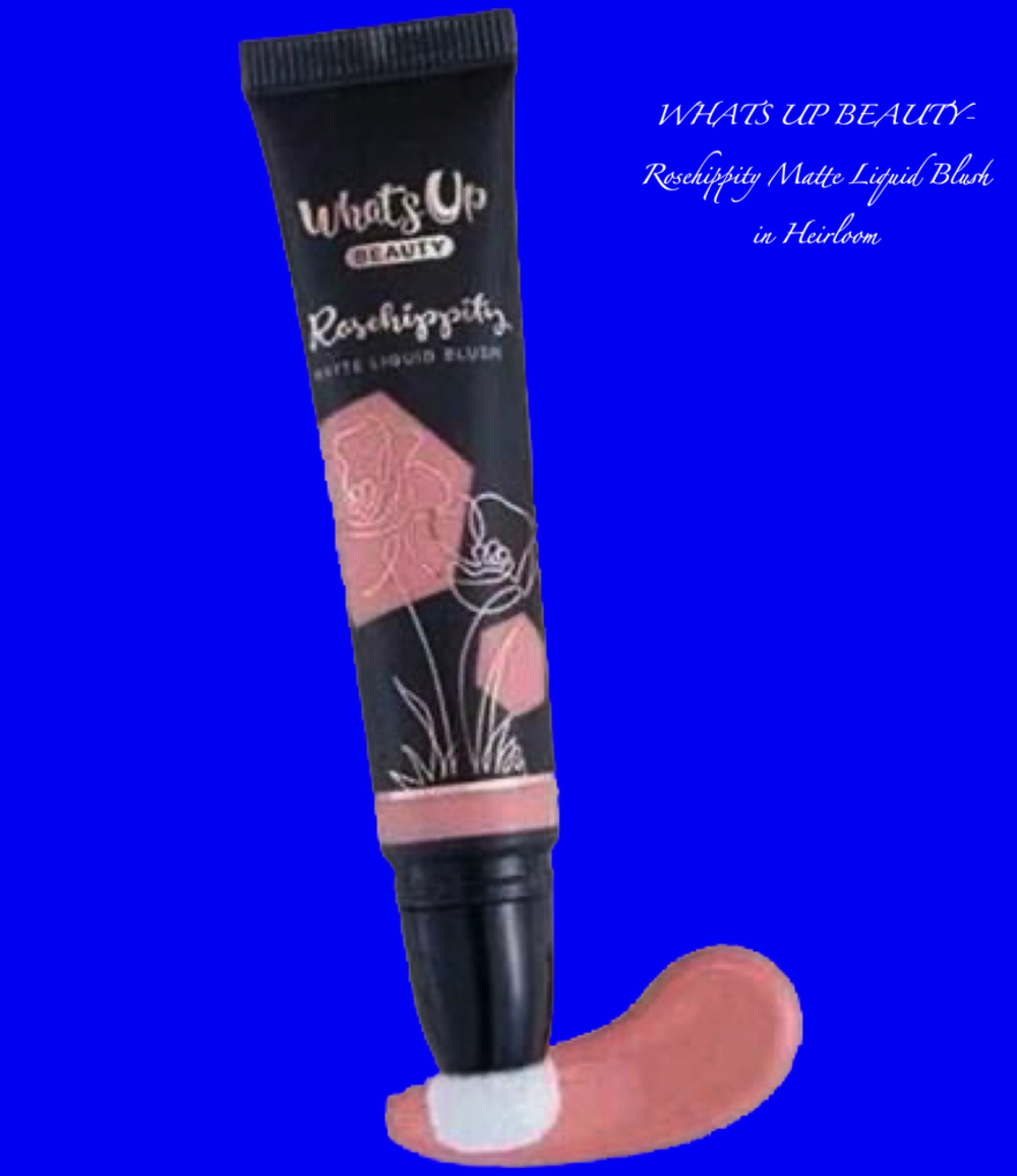 WHATS UP BEAUTY Rosehippity Matte Liquid Blush in Heirloom